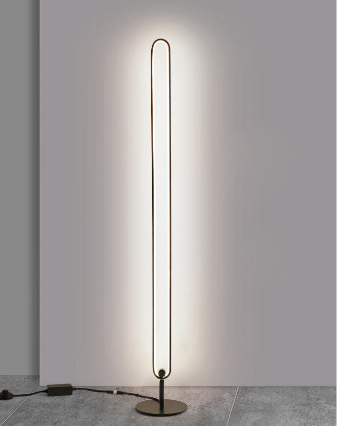 HomyPoint Oblate LED Floor Lamp