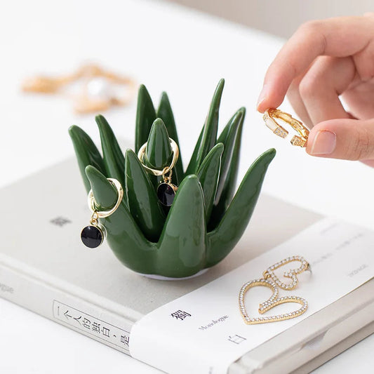 HomyPoint™ Agave Bloom Jewelry Dish