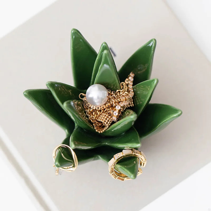 HomyPoint™ Agave Bloom Jewelry Dish