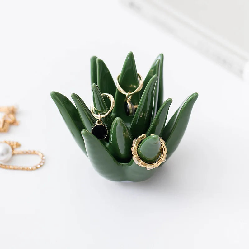 HomyPoint™ Agave Bloom Jewelry Dish