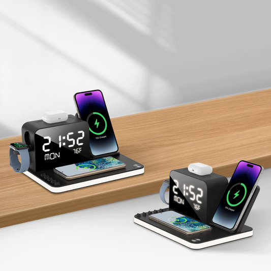 HomyPoint™ Wireless Charging Station with LED Night Light