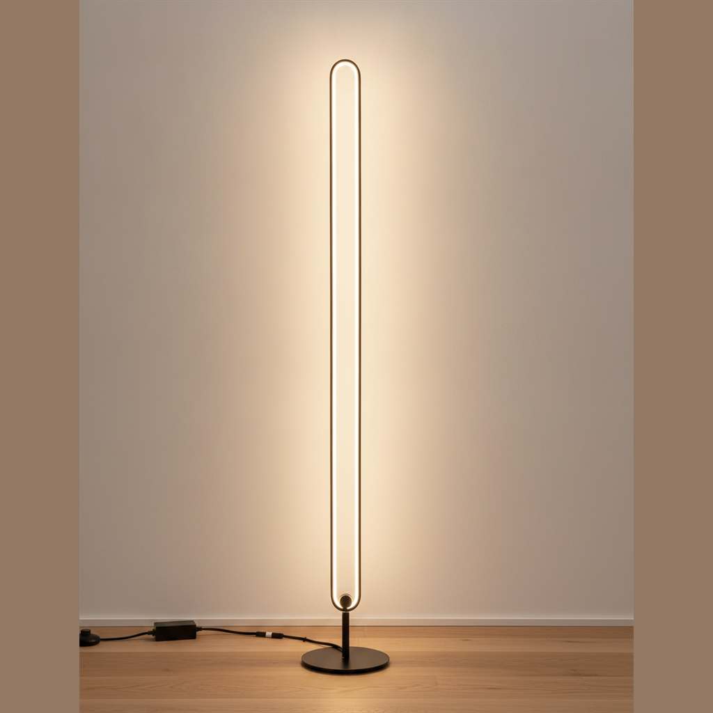 HomyPoint Oblate LED Floor Lamp