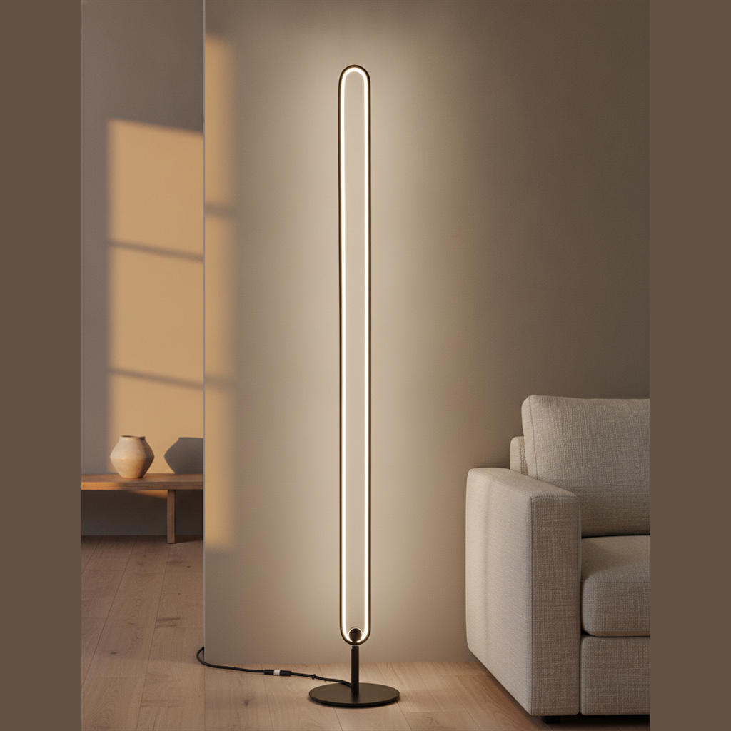 HomyPoint Oblate LED Floor Lamp