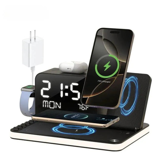 HomyPoint™ Wireless Charging Station with LED Night Light