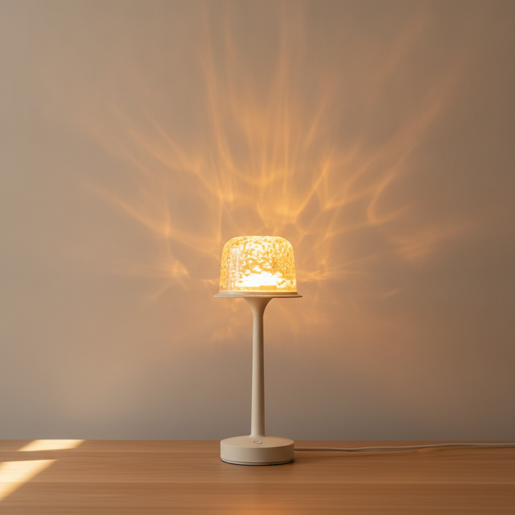 HomyPoint™SkyWave Lamp — studio product photograph