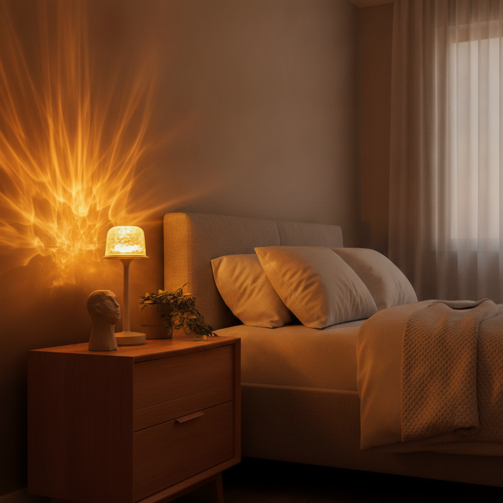 HomyPoint™SkyWave Lamp — studio product photograph
