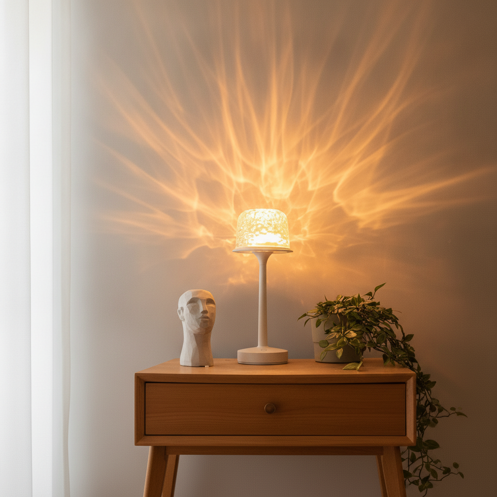 HomyPoint™SkyWave Lamp — studio product photograph